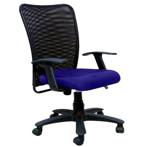 2003 Black And Blue Office Chair